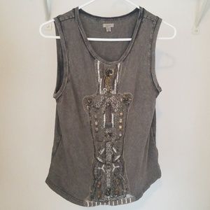 Boho beaded top